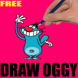 ikon How To Draw Oggy