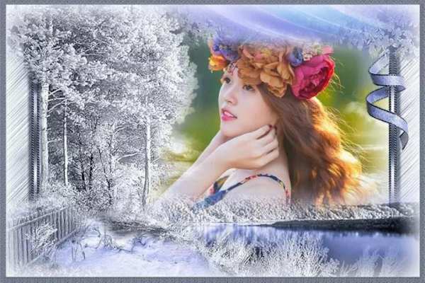 Winter Photo Frame 2016 स्क्रीनशॉट 5