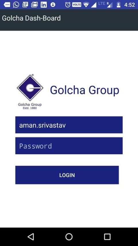 Golcha Dash Board скриншот 2