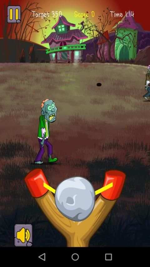 Killing Zombie Sling Shot screenshot 3