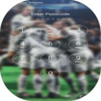 Pin Lock screen For Real Madrid rolando on 9Apps