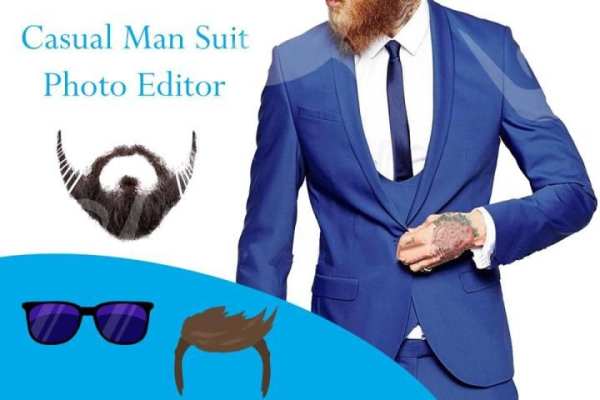 Casual Man Suit Photo Editor 5 تصوير الشاشة