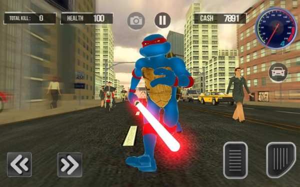 Ninja Shadow Turtle Warrior V2: Shadow Ninja Rises screenshot 4
