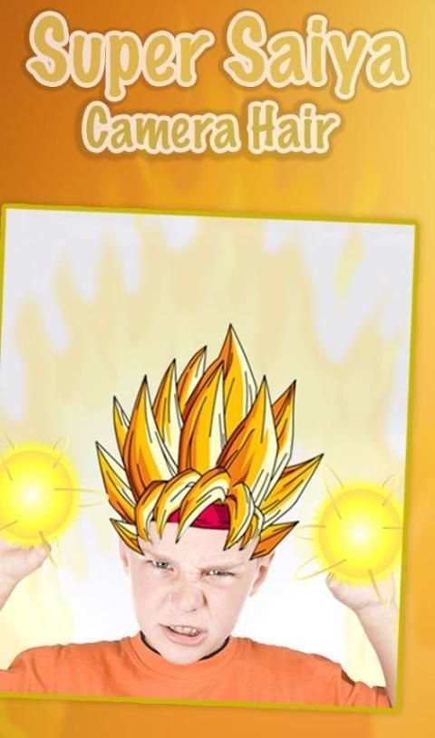 Super Saiyan Camera Hair screenshot 5