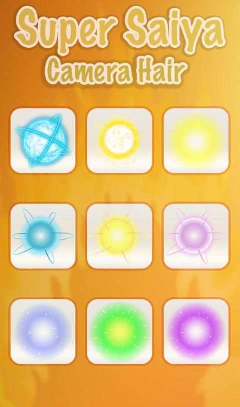 Super Saiyan Camera Hair screenshot 2