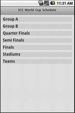 ICC World Cup Cricket 2011 скриншот 2