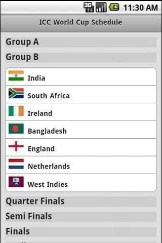 ICC World Cup Cricket 2011 скриншот 1