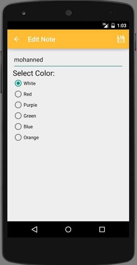 Note Saver 2 تصوير الشاشة