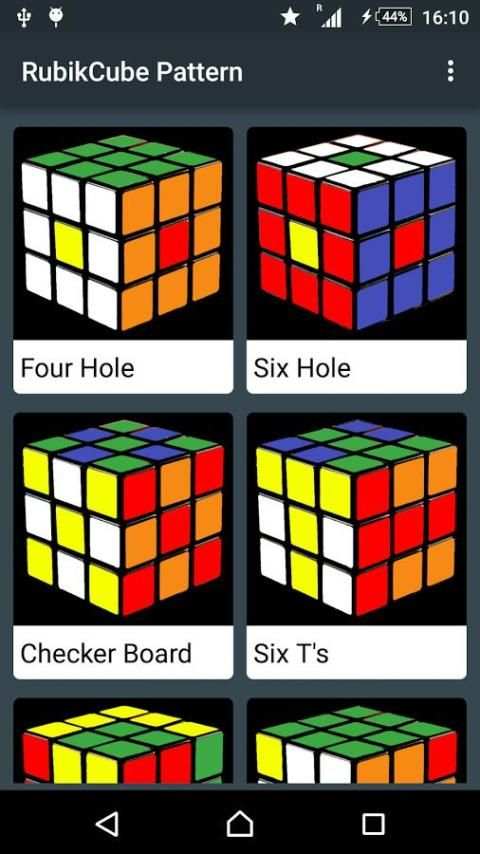 Cool Rubik's Cube Patterns скриншот 6