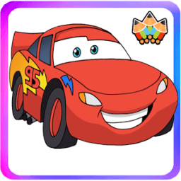 How To Draw Lightning Mcqeen (Cars coloring) أيقونة