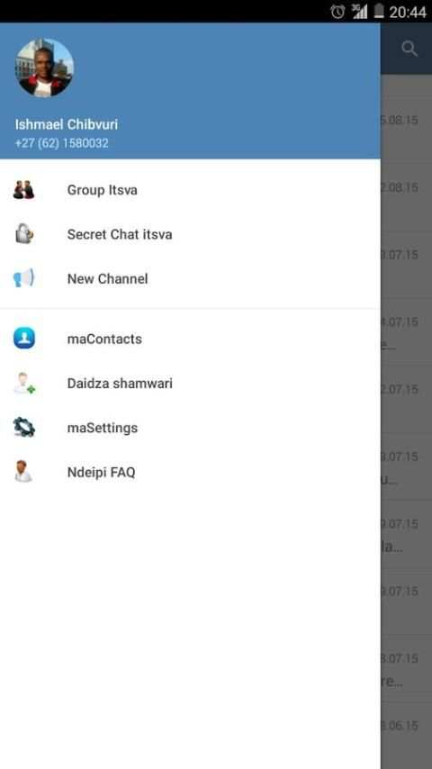 Ndeipi Messenger screenshot 11