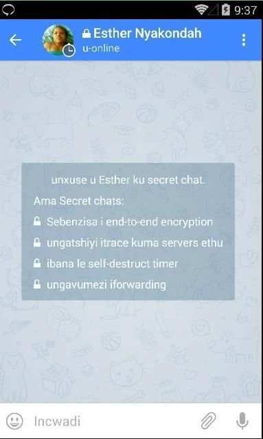 Ndeipi Messenger screenshot 3