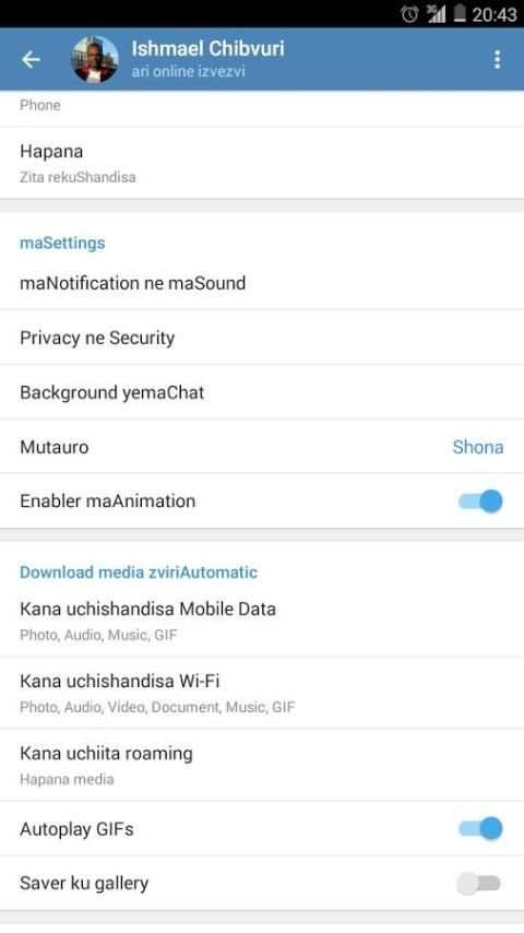 Ndeipi Messenger screenshot 9