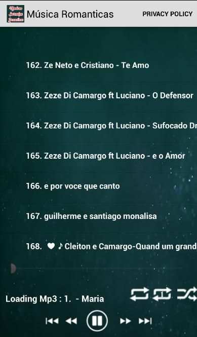 Melhores Músicas Românticas screenshot 1