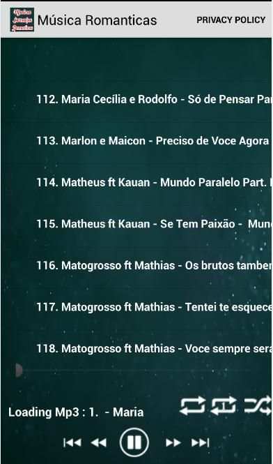 Melhores Músicas Românticas screenshot 2