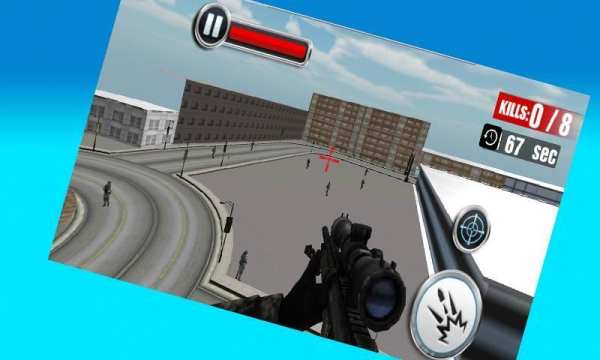 3D Sniper Shooter Missions screenshot 2