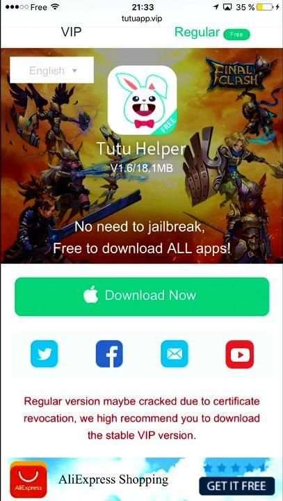 Tutuapp : Tutu Helper screenshot 1