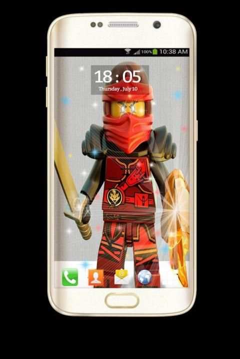 Live Wallpapers - Lego Ninja 5 screenshot 2