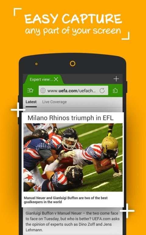 Screen Cut – Capture & Share скриншот 4