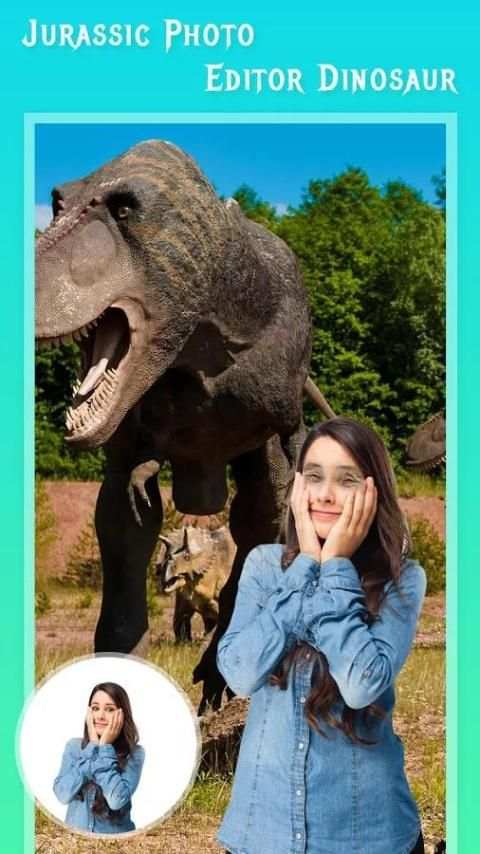 Jurassic Photo Editor Dinosaur 2 تصوير الشاشة