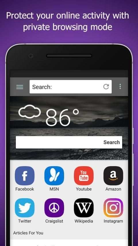 Comet Browser 1 تصوير الشاشة
