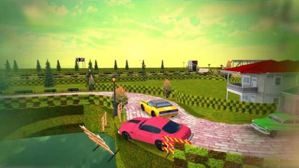 Crazy Wheels Car Racing 3D - Fast Racing Games скриншот 1