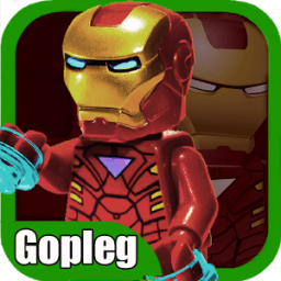 ikon Gopleg LEGO Iron-Spider Battle