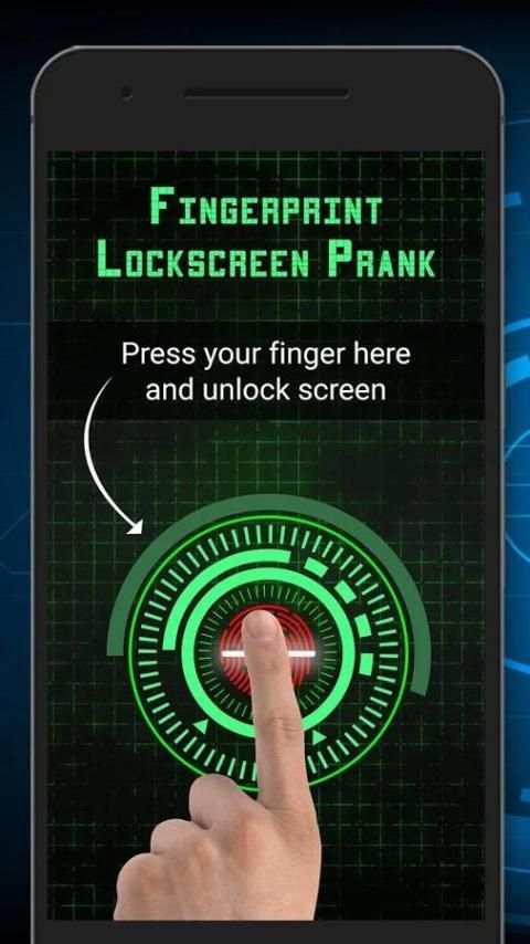 Fingerprint Lockscreen Prank screenshot 5