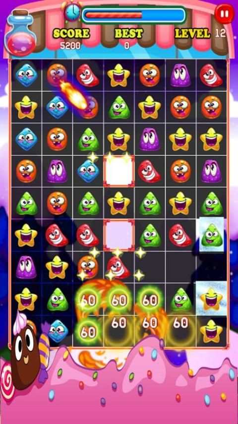 Candy Cookie Jam Smash screenshot 1