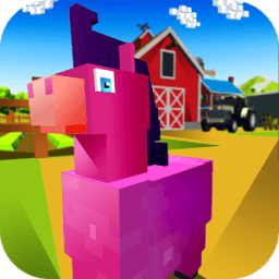 ikon Blocky Pony Farm 3D