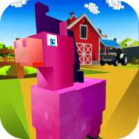 Blocky Pony Farm 3D