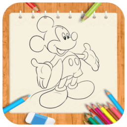 Draw cartoon MickeyMouse иконка