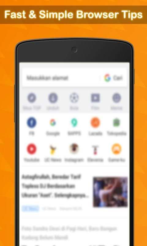 New UC Browser 2017 Fast Browser Tips screenshot 4