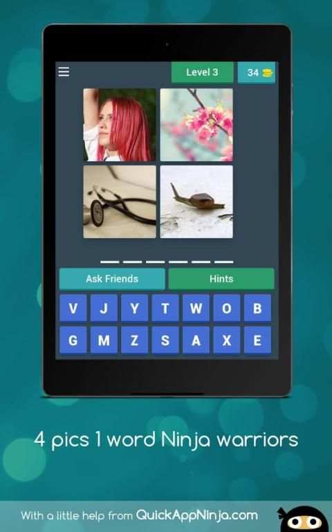 4 pics 1 Ninja screenshot 1