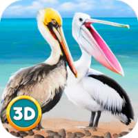 Pelican Bird Simulator 3D logo