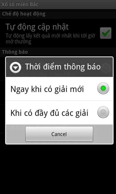 Xổ số miền Bắc - Live xo so screenshot 1