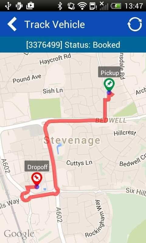 Stevenage Taxis 1 تصوير الشاشة