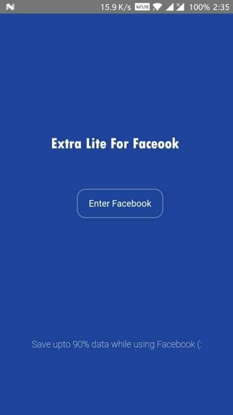 Extra Lite For Facebook स्क्रीनशॉट 1