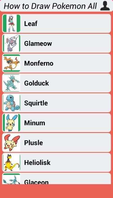How to Draw Pokemon All 8 تصوير الشاشة