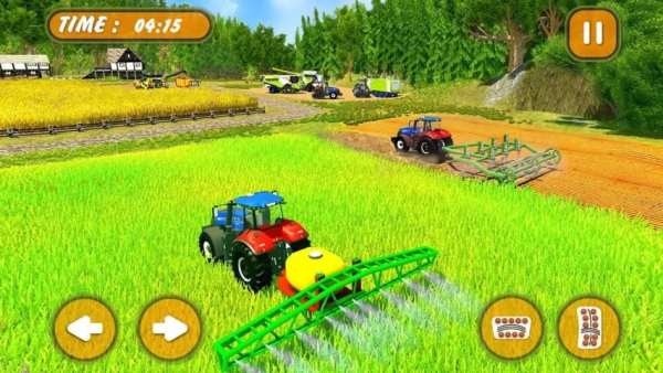 Grand Tractor Forage Farming Simulator 2018 3D screenshot 5