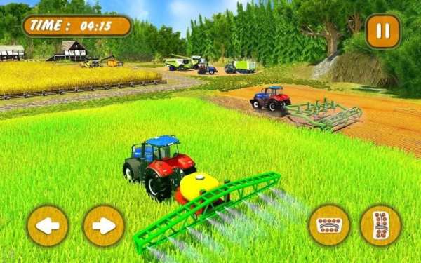 Grand Tractor Forage Farming Simulator 2018 3D screenshot 8