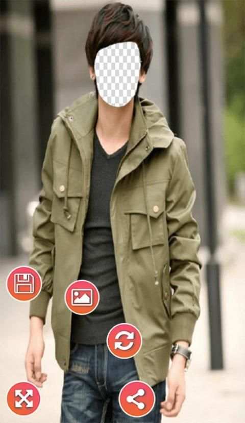 Men Fashion Selfie Camera screenshot 2