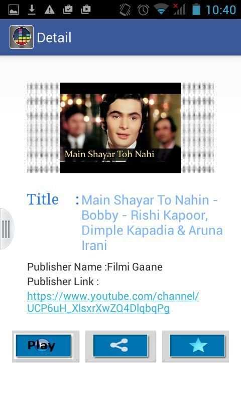 Hindi Film Songs Video screenshot 3