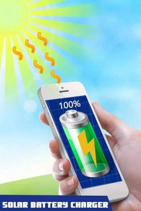 Solar Battery Charger Prank 2 تصوير الشاشة