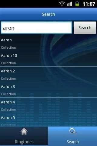 Name Ringtones स्क्रीनशॉट 3