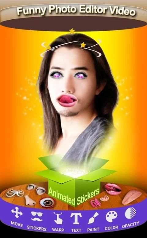 Funny Photo Editor Video screenshot 3