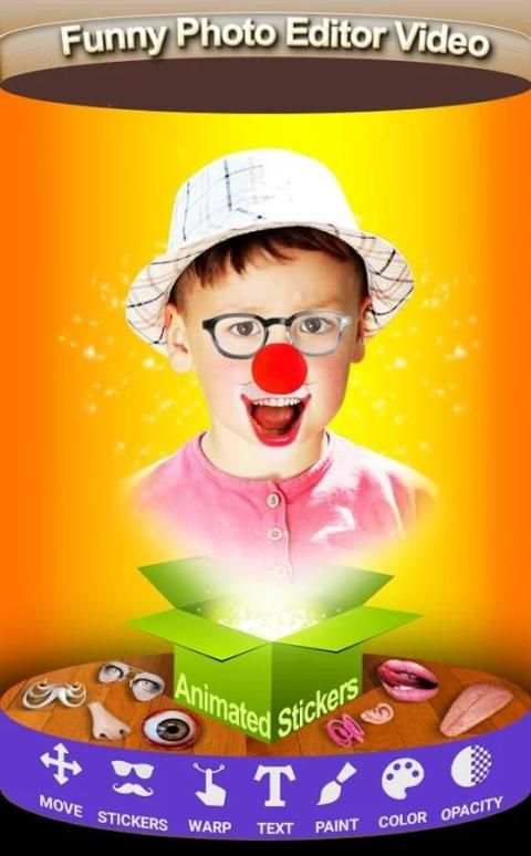 Funny Photo Editor Video screenshot 8