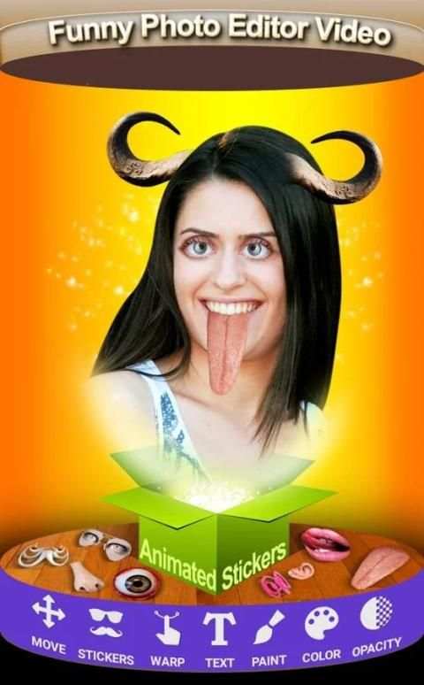 Funny Photo Editor Video screenshot 9