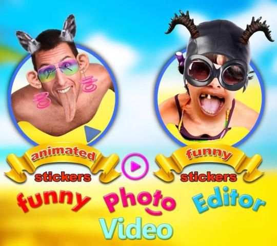 Funny Photo Editor Video screenshot 1