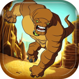 ikon Alien Ben Humansaur Transform 2 -Giant Force Fight